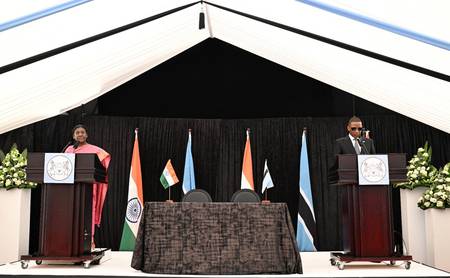 India ‘Mother Of Democracy’, Steadfast Source Of Inspiration: Botswana President