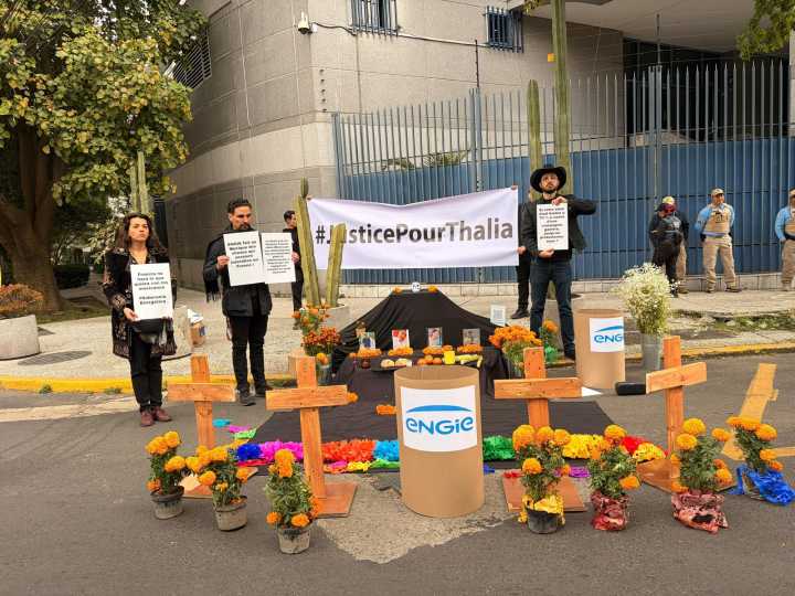 Altar de Muertos para Víctimas de ENGIE: Atribuyen explosiones a la gasera francesa