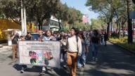 Marchan en contra de tarifazo a transporte; piden revocar aumento y la renuncia del titular de Semovi