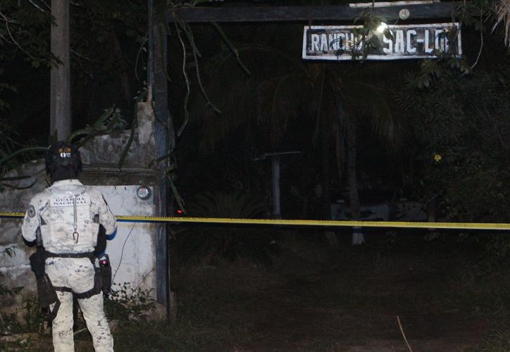 Hallan fosa clandestina en el rancho Sac-Lol, sobre la carretera federal