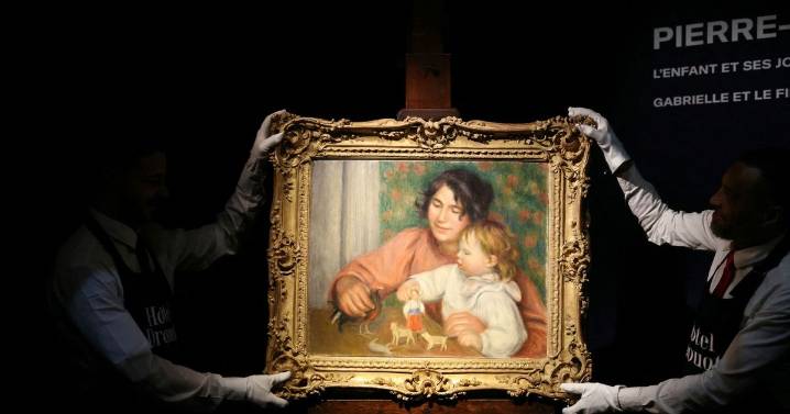 Obra desconocida de Renoir vendida por 1,8 millones de euros en París