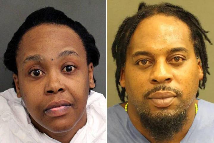 Florida parents arrested after 4-year-old twins allegedly shoot themselves with loaded gun stashed under couch cushion
