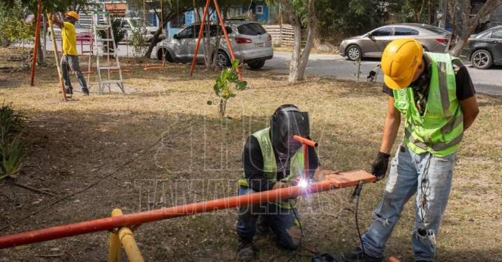 Renace impulsa la transformación de espacios públicos en Matamoros