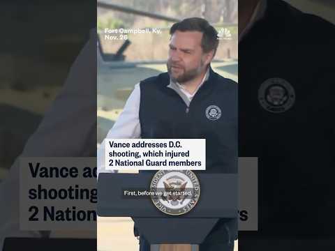 Vance addresses D.C. shooting, which injured 2 National Guard members