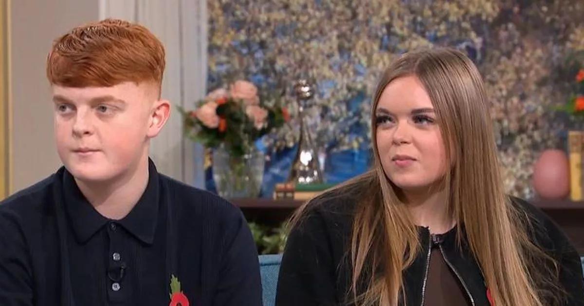 ITV This Morning fans in tears as grieving Plymouth siblings pay tribute to late dad