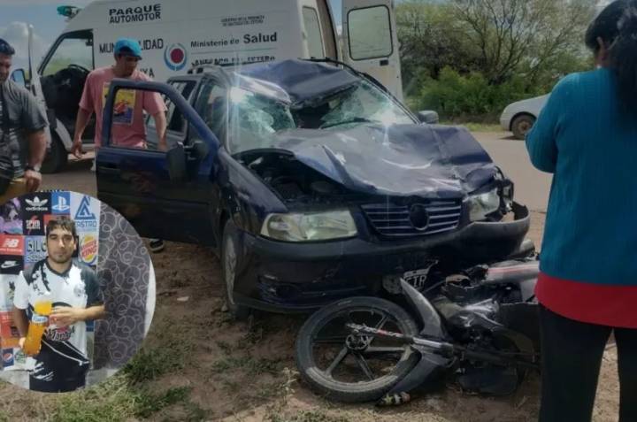 Profundo dolor en Añatuya por el fallecimiento de Adrián Rodríguez, motociclista accidentado en Ruta 92