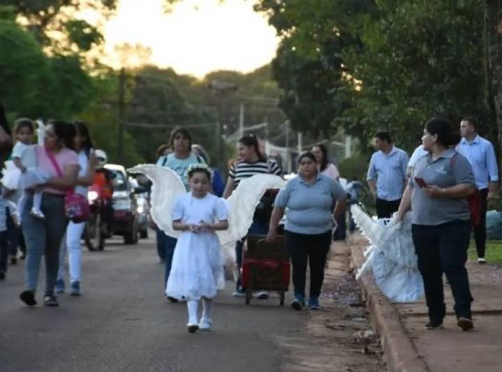 “Ángeles Somos”: una tradición que renueva la fe y la identidad en Virasoro