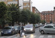 Le requisan el perro a un hombre que estaba drogado en Gijón