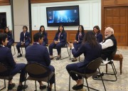 Visit The Schools Where You Studied: PM Tells Women’s Cricket Team