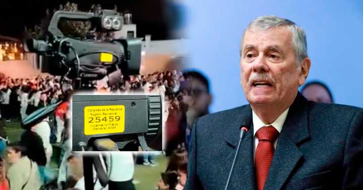 Trabajador que usó cámara del Congreso en mitin de Keiko Fujimori será sancionado pese a haber renunciado