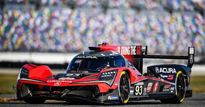 Acura Meyer Shank sets the pace on opening day of IMSA Sanctioned Test at Daytona