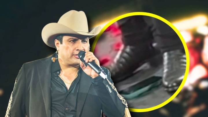 VIDEO | Julión Álvarez desata polémica al destruir iPhone de fan en pleno concierto