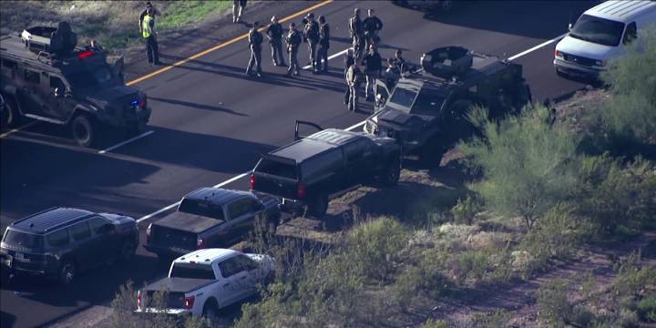 Suspect wanted for child crimes dies on US 60 near Gold Canyon