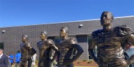 Tuscaloosa honors 4 natives killed in 1970 Marshall University plane crash with memorial statues