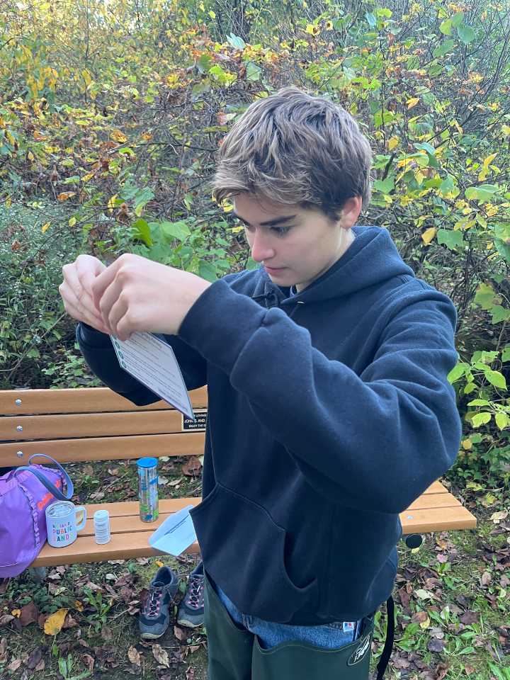 West Michigan students study road salt harm in Pigeon River watershed