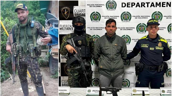Duro golpe a las disidencias en Antioquia: capturaron a cabecilla del Frente 36 experto en explosivos