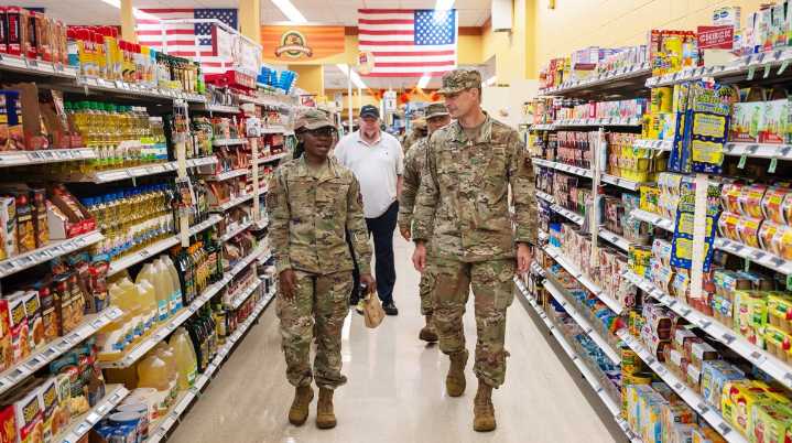 Military officials tell troops 168 commissaries could close next month