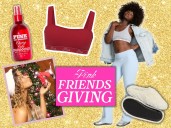 PINK cotton flare leggings are down to only $35 for this Friendsgiving Sale