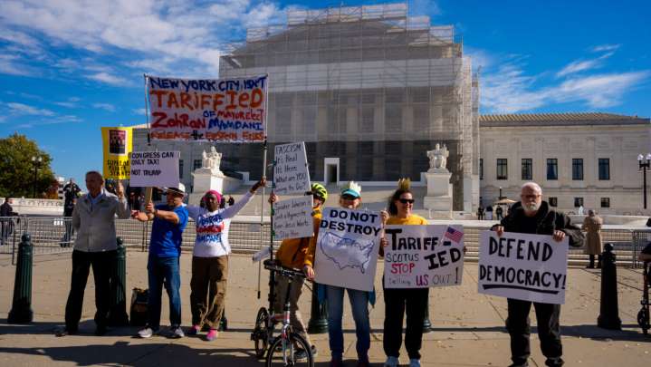 Conservative Supreme Court justices appear skeptical of Trump’s sweeping unilateral tariffs