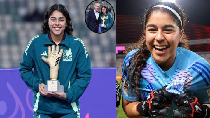 Valentina Murrieta, portera de México, gana el Guante de Oro del Mundial Sub