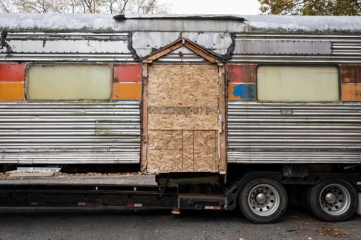 Next home found for landmark Bernie’s Dining Depot train car; move makes way for new restaurant