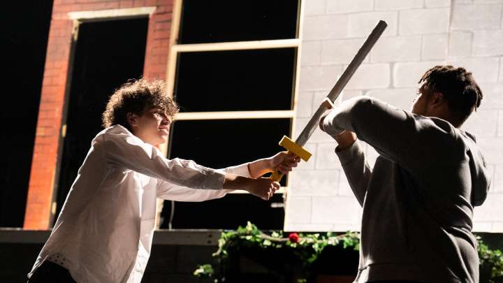 Student 'Macbeth' co-stars relish complex roles in tragedy at Firestone