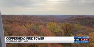 One last glimpse of fall from Copperhead Fire Tower