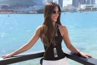 Gaby Espino disfrutando de una espectacular carrera de botes en Miami, y otras fotos de famosos