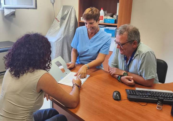 Sanidad acerca el testimonio vital al centro de salud de Morro Jable