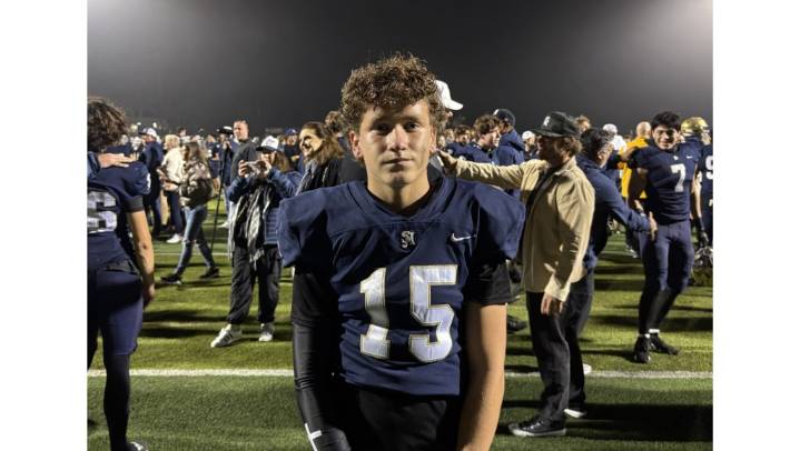 San Juan Hills football edges Downey in playoffs with game