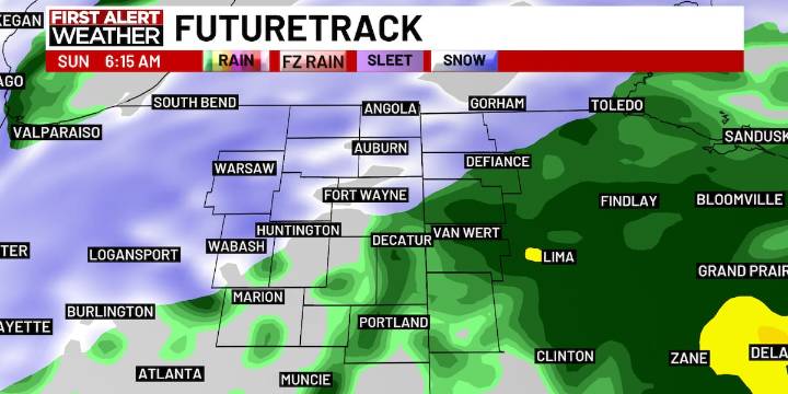 First Alert Weather: First taste of winter on its way