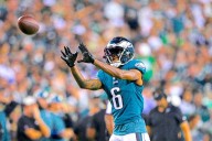 Who Should I Start for Fantasy Football Week 13? Rome Odunze, Kenneth Walker, Ladd McConkey, Chris Rodriguez, DeVonta Smith, Justin Jefferson, Tony Pollard, Woody Marks, RJ Harvey, DJ Moore