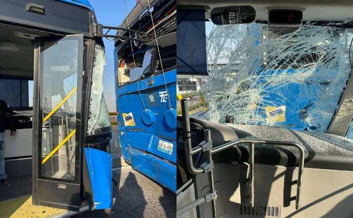 Choque de Trolebús Elevado deja 26 lesionados en Iztapalapa