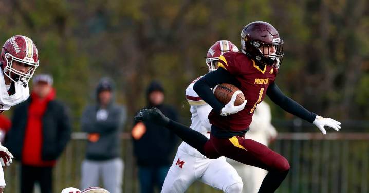 Big plays by Luca Florio lead Montini past Morris in Class 4A semifinal