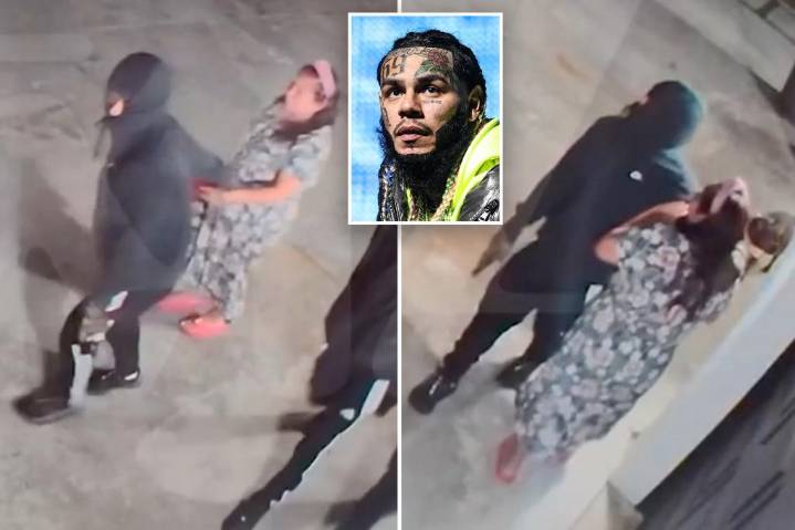 Tekashi 6ix9ine's mom held at gunpoint while thieves ransack rapper's apartment, he livestreams with Jack Doherty