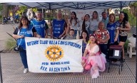El Rotary Club de Villa Constructora celebró el éxito de la colecta de cabello