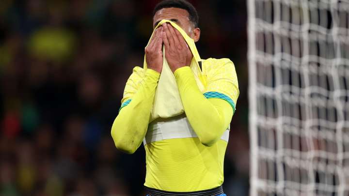 ‘We’re really sorry’ – Brazil boss Carlo Ancelotti gives injury update on Arsenal star Gabriel