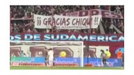 "Gracias Chiqui": un mensaje que sorprendió en Lanús en plena noche de Copa