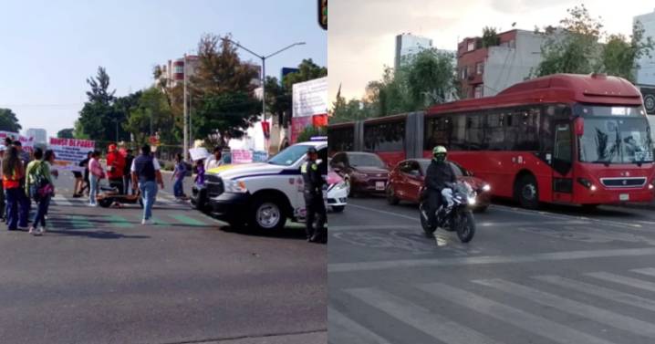 MINUTO A MINUTO | Así transcurren las marchas de hoy lunes 3 de noviembre en CDMX
