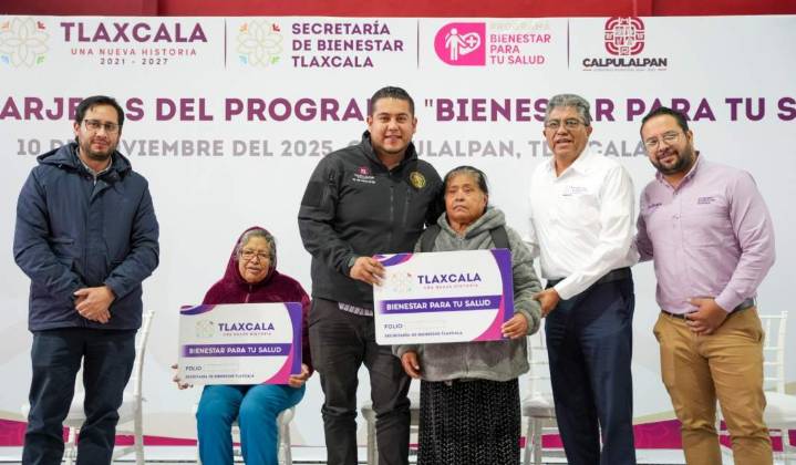 Mil nuevos beneficiarios en Tlaxcala reciben salud gratuita