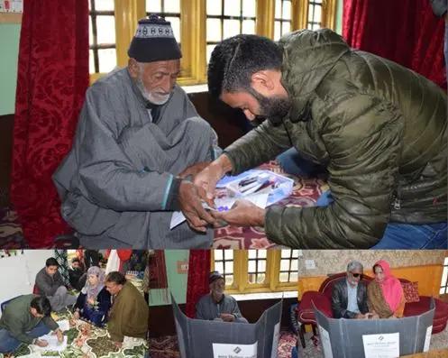 Home Voting begins in 27–AC Budgam for elderly, PwD