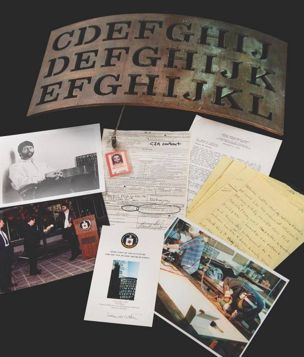 Solution goes on auction for CIA HQ’s ‘Kryptos’ sculpture that has stumped code breakers for decades