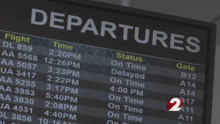 Holiday travel rush continues at Dayton International Airport