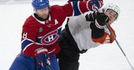 Brink scores twice, Flyers beat Canadiens 5-4 in shootout after blown three