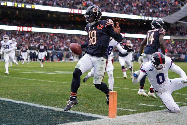 Caleb Williams' 'Houdini' act keys Bears' rally vs. Giants