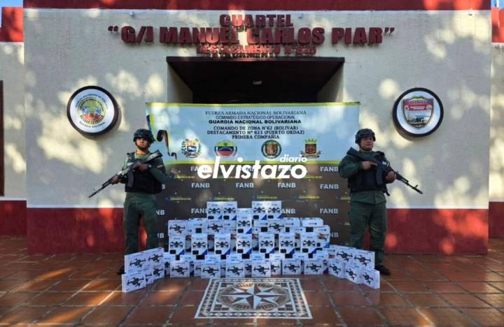 GNB incauta 96 drones de uso recreativo en el peaje Palo Grande del estado Bolívar