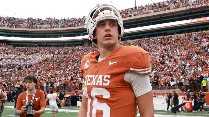 Texas QB Arch Manning explains viral traffic stop after win over Vanderbilt