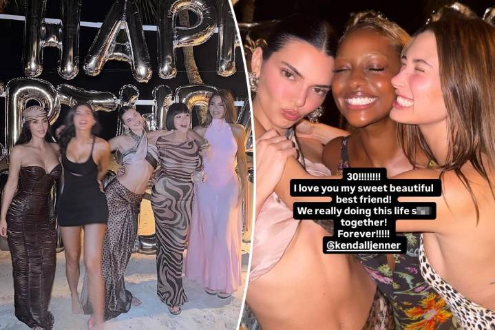 Inside Kendall Jenner's extravagant beach bash celebrating 30th birthday