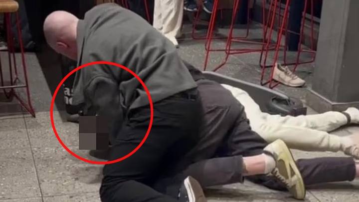 'Wrong country to abuse women': US country music star Drew Baldridge shocked by Melbourne Maccas brawl after man 'spat at female worker'