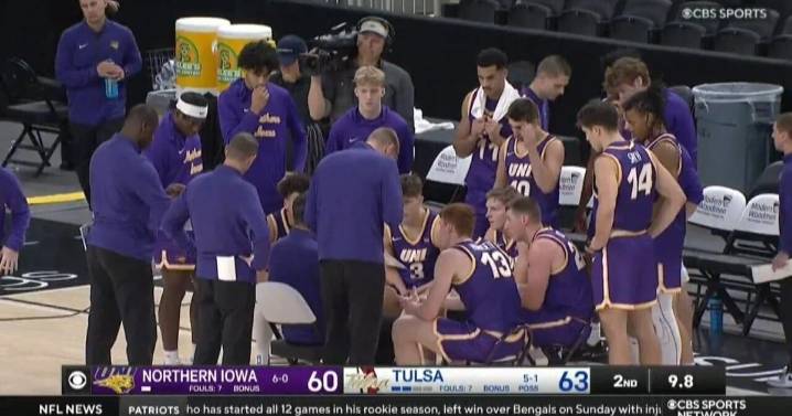 UNI falls to Tulsa 63